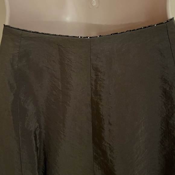 RALPH by Ralph Lauren formal maxi skirt with scalloped beaded waist - Picture 6 of 12